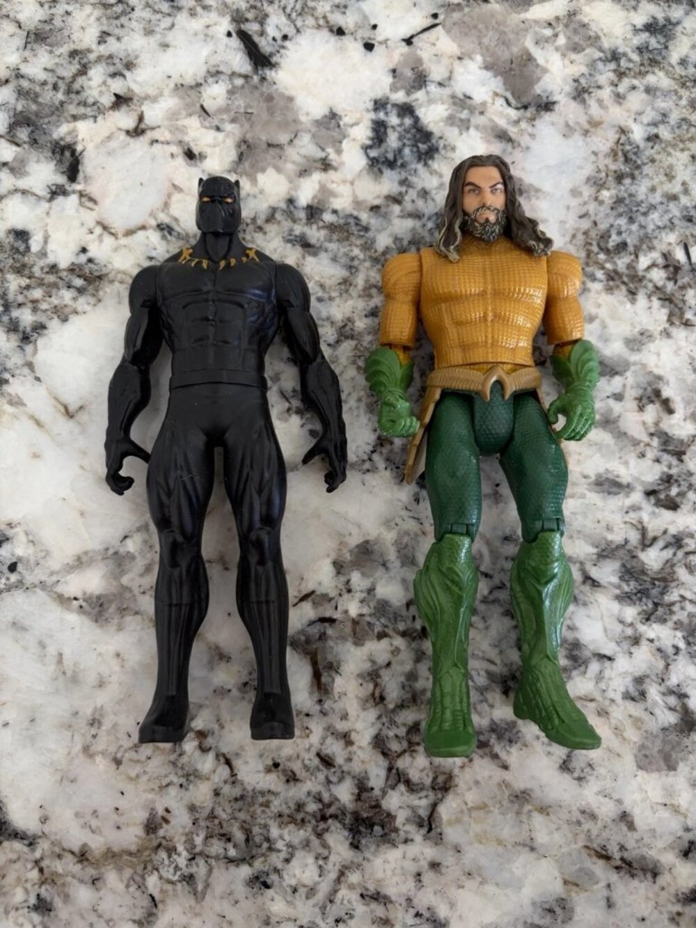 Black Panther and Aquaman Figure Bundle